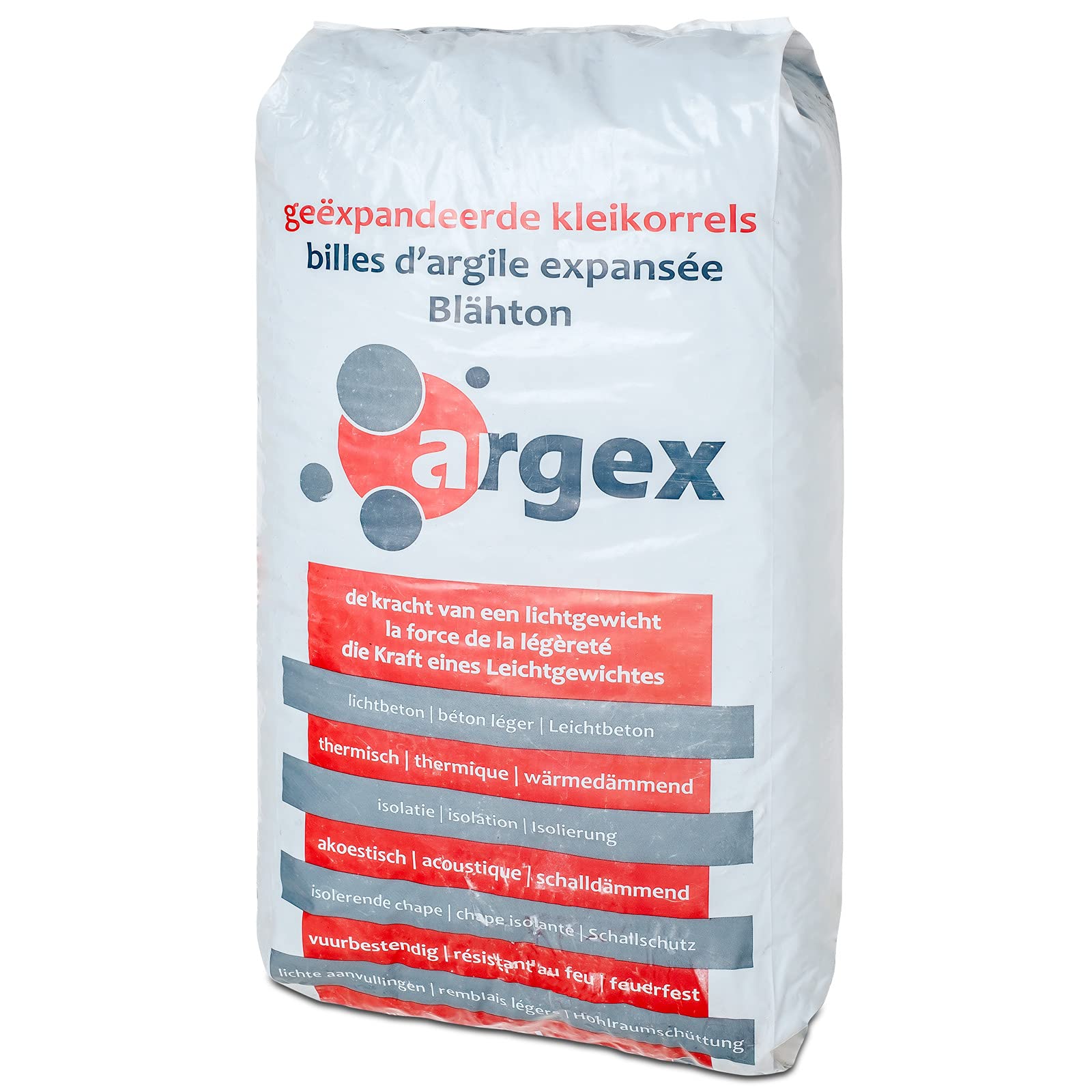 Blähton für Pflanzen Tongranulat 4-16 mm Körnung 1650 Liter Beutel Hydrokultursubstrat für Pflanzkästen Kübel Pflanztöpfe Drainagematerial 33x Blähton 50l Sack