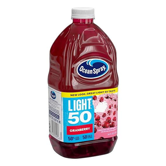Ocean Spray Cran50TM Cranberry Juice Drink, 64 Fl Oz Bottle (Pack of 1)