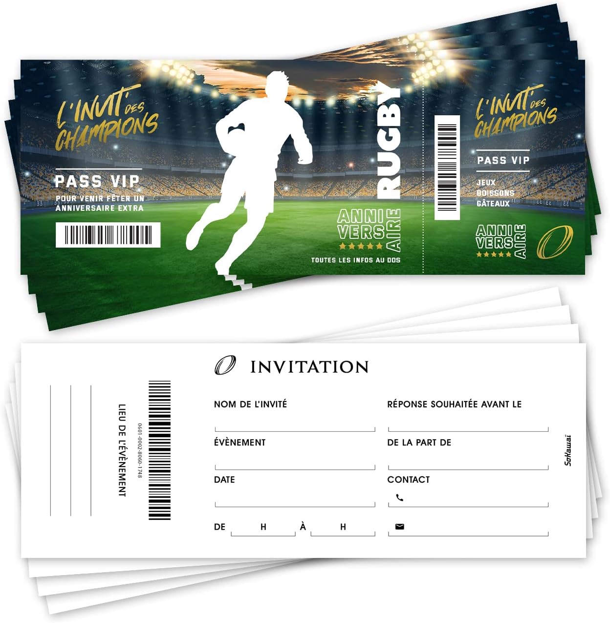 EDITION COLIBRI LOT De 100 Cartes Postales Blanches à Personnaliser Et