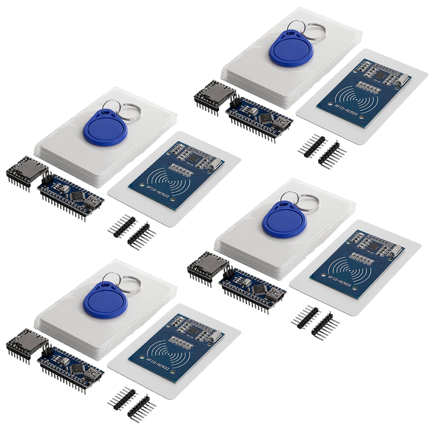 AZDelivery 4 x TonUINO Set (Mp3 Player, AZ-Nano V3-Board