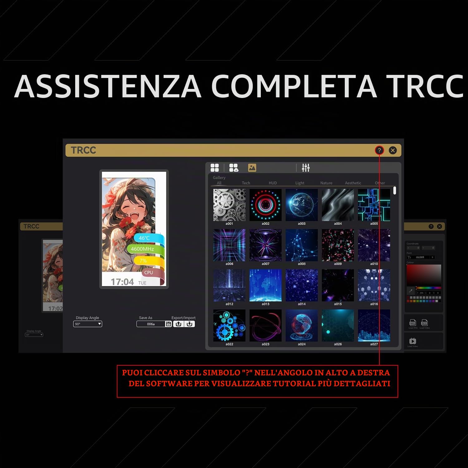 Thermalright Peerless Assassin 120 VISION MAX ARGB Bianco 6 conduttori di calore, display magnetico da 5", risoluzione 480 x 854 per AM4/AM5 e Intel LGA1700/1851