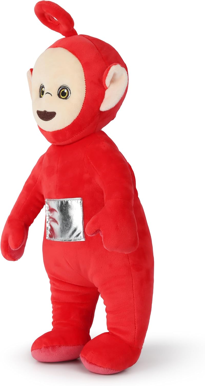Jay Franco Teletubbies Po Plush Pillow Buddy - Kids Ultra-Soft Stuffed Plushie & Cozy Pillow, Official Licensed Product, 20 Inches, Red