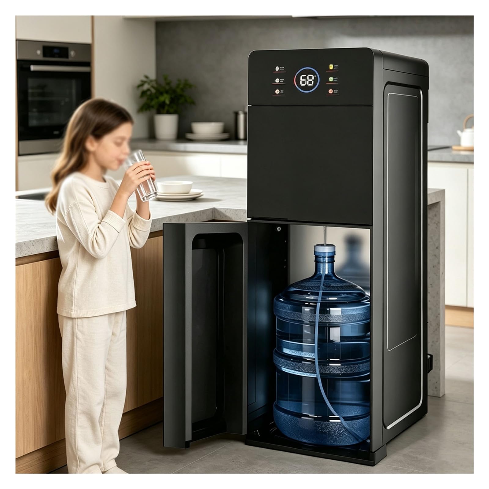 Enfriador de agua de carga inferior para el salón y dormitorios familiares