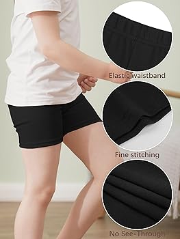 4 Pack Girls Cartwheel Shorts Toddler Girl Bike & Summer Breathable Comfy Under Dress Shorts 4 14 Y 959c19ef 2fad 4e08 Aa57 9a29528ced35.4176e8535981aa375713413b206777a4 - View #12