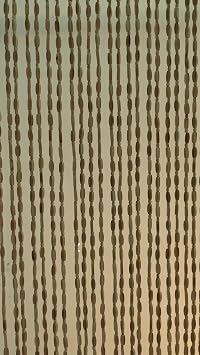 52 Strands 36 x 79 Wood and Bamboo Beaded Curtain for Doorway Room Divider,Bamboo and Wooden Doorway Beads-Boho Bohemian Curtain(Beige)