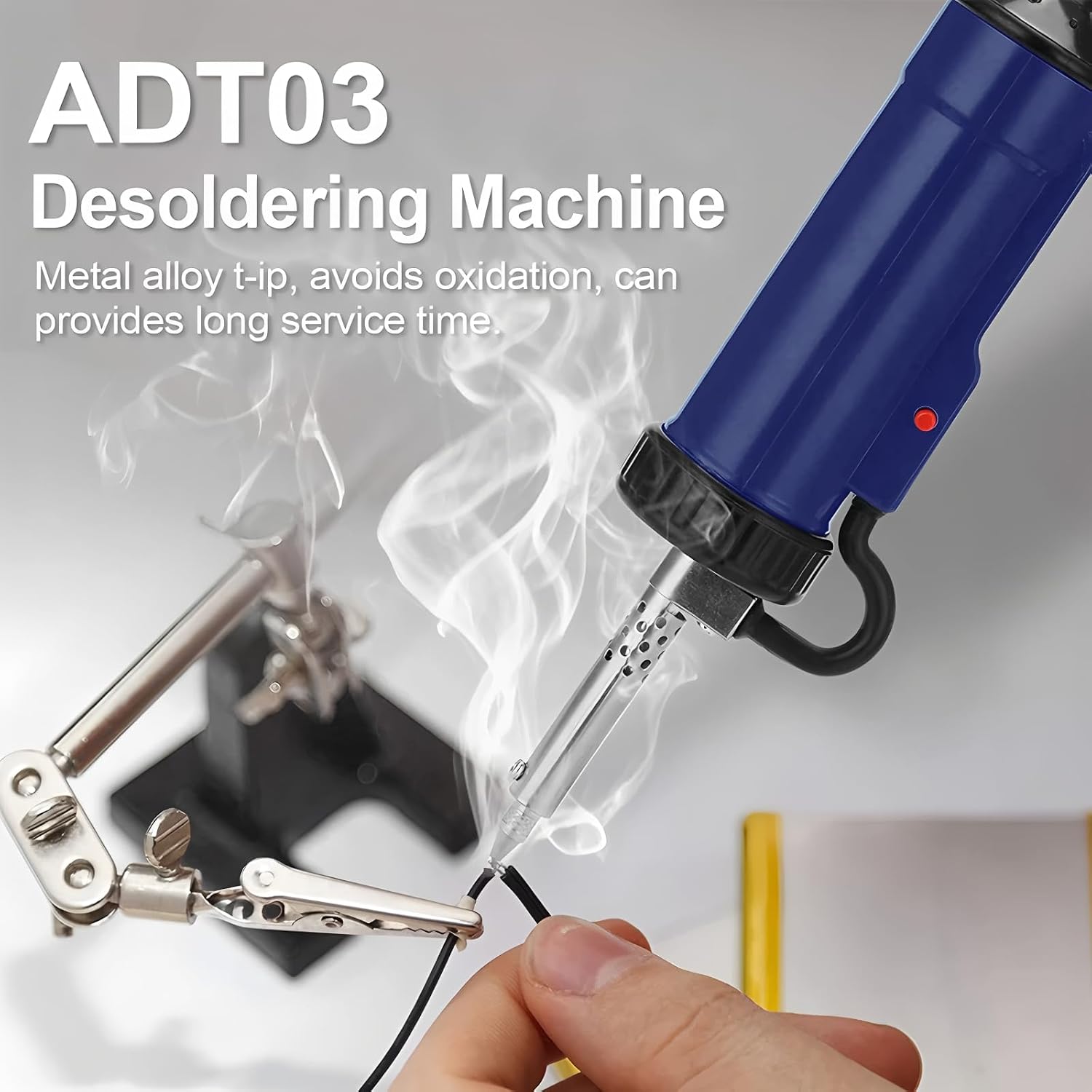 ADT03/06 Desoldering Gun Portable Solder Sucker Set Electric Vacuum Pump Professional Automatic Remove Tin Welding Tools