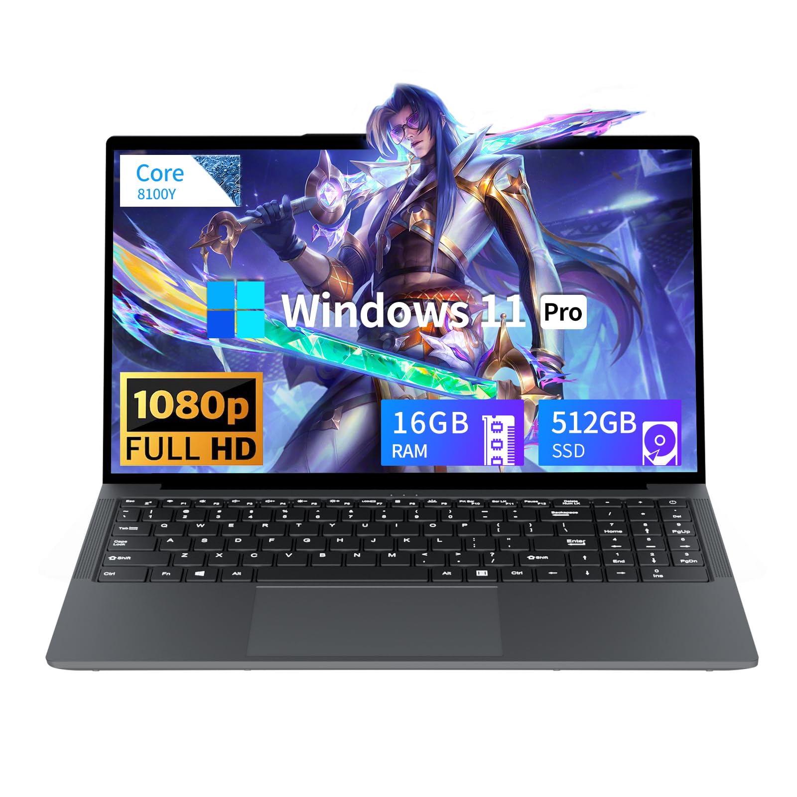 Amazon.co.jp: 15.6インチノートパソコン、コアプロセッサ搭載ノート