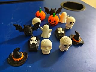 3D Printed Spooky Mini Figures | Halloween mini collectables Set of 2 pcs Each (Spooky Combo) Price In India