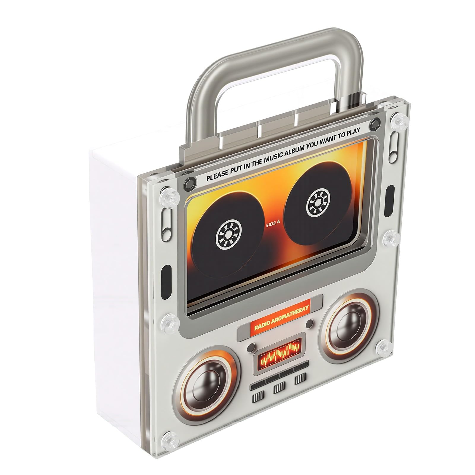 Personalizzato Musicale Frigorifero Magnete, Retro Lettore Cassetta