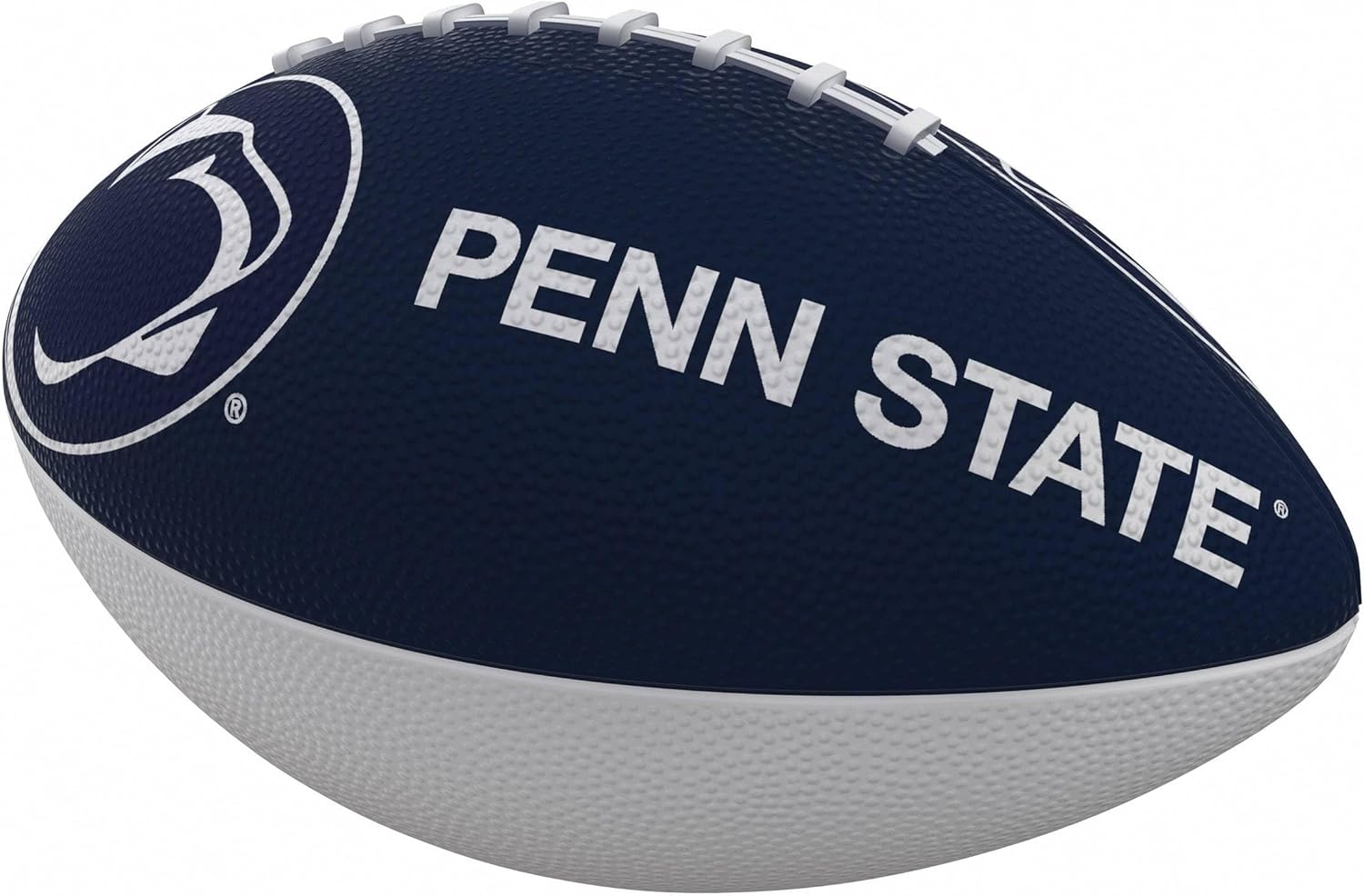 Logo Brands Officially Licensed NCAA Combo Logo Junior-Size Rubber Football, Team Color