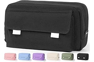 YONZONE Pencil Case: Expandable Storage, Three Compartment Organization