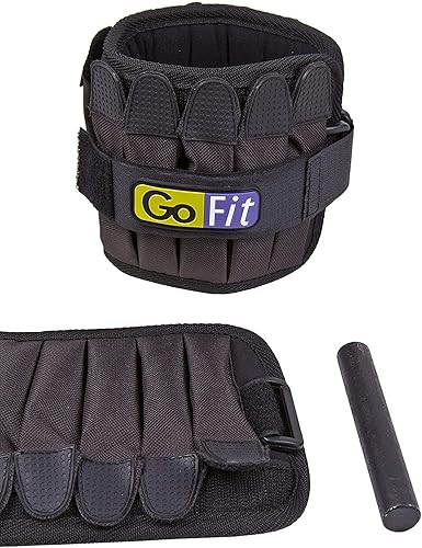 Miniatura 2 de GoFit. Set de pesas ajustables para tobillo. Acolchadas.