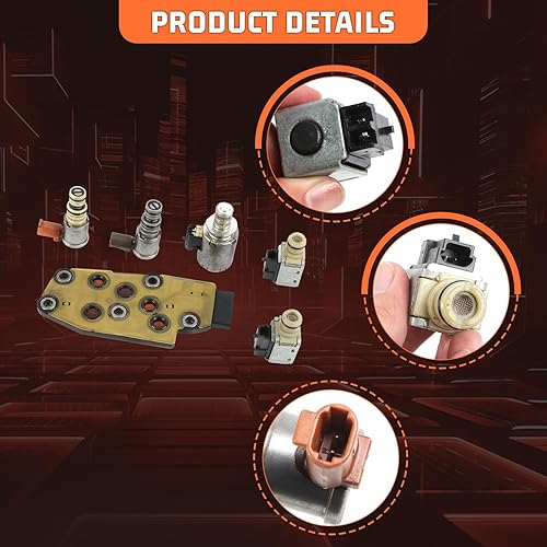 Miniatura 5 de Kit de solenoide maestro de transmisión 4L60E apto para piezas de repuesto GM EPC Shift 2003-On