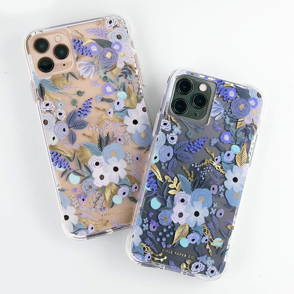 Case-Mate Rifle Paper CO. iPhone 11 Pro Case - Floral Design - 5.8 - Garden Party - Blue, CM039796 image 2