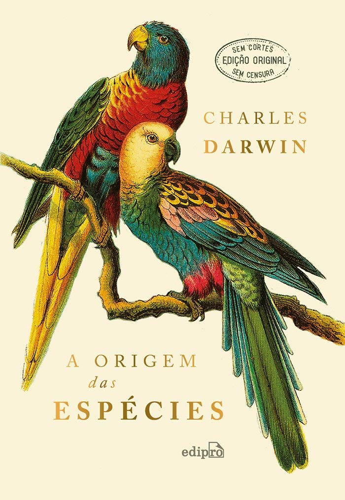 A Origem das Espécies - Charles Darwin (EDIÇÃO LUXO CAPA DURA COM TEXTO ...