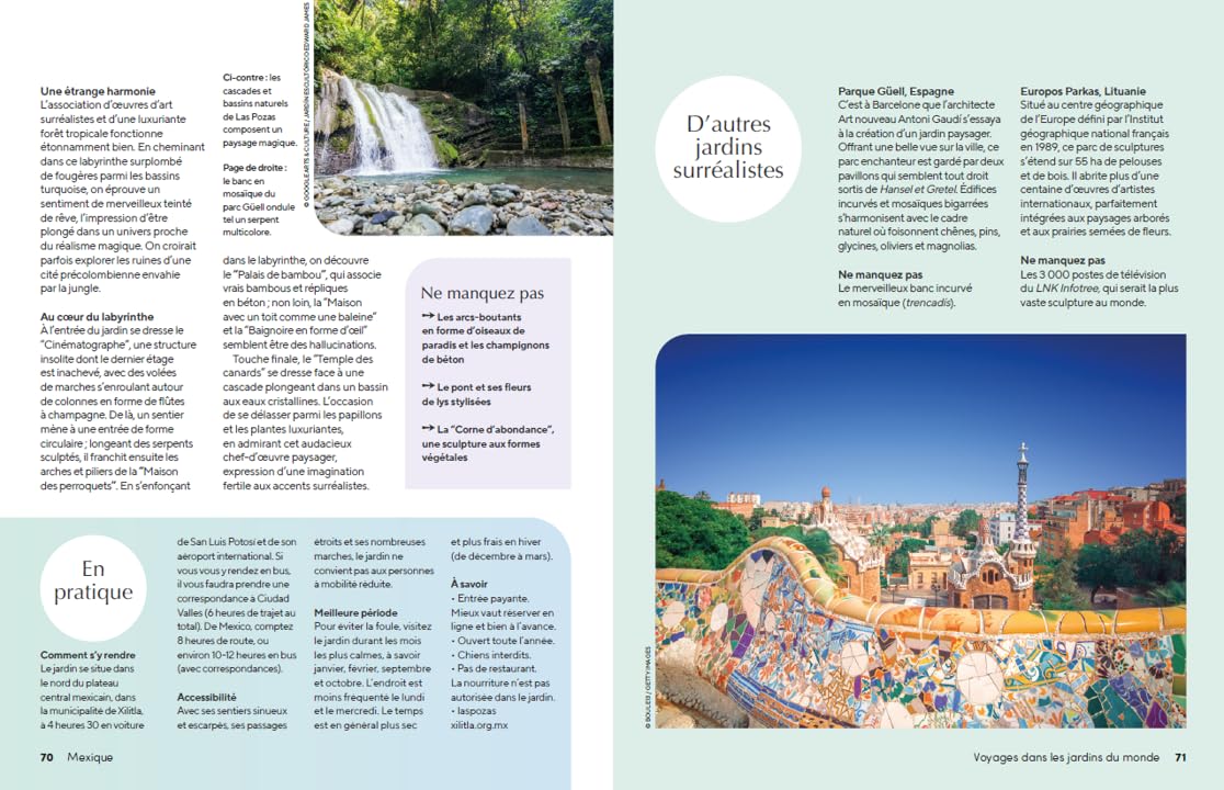 Lonely Planet - Voyages dans les jardins du monde: 60 lieux pour contempler l¿art des jardins