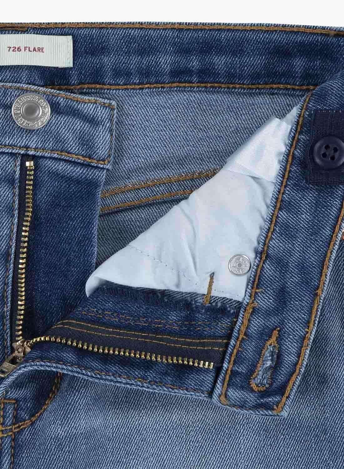 Levi's Lvg 726 High Rise Flare Jean Jeans Fille
