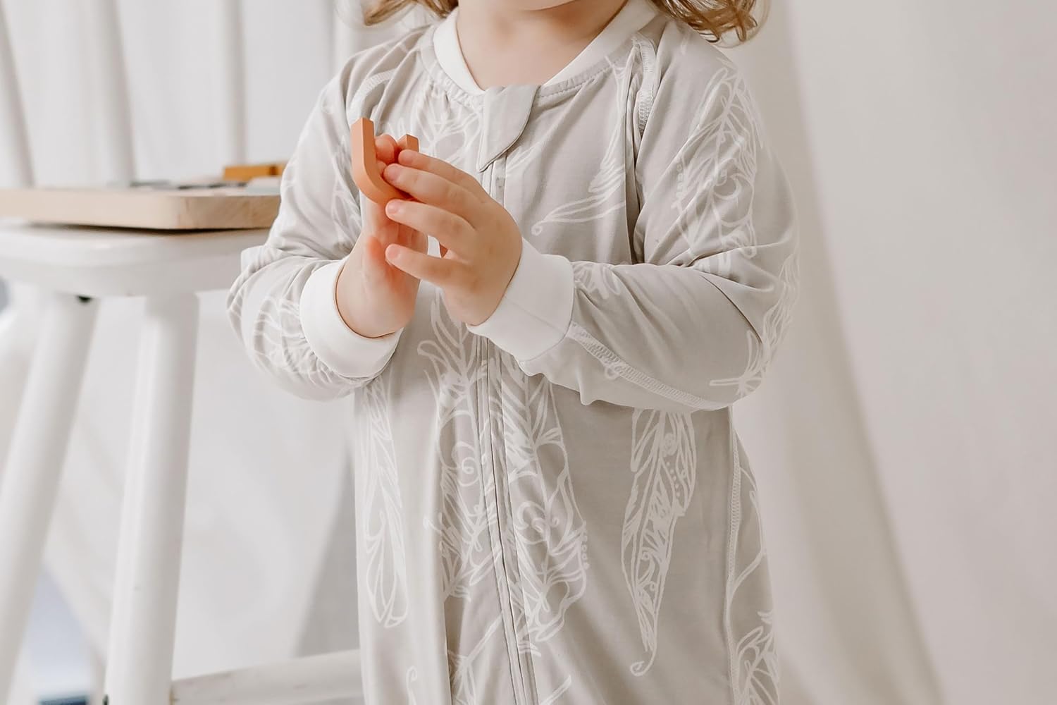 Nest Designs Ultra Soft One Piece Zip Long Sleeve Footless Sleeper