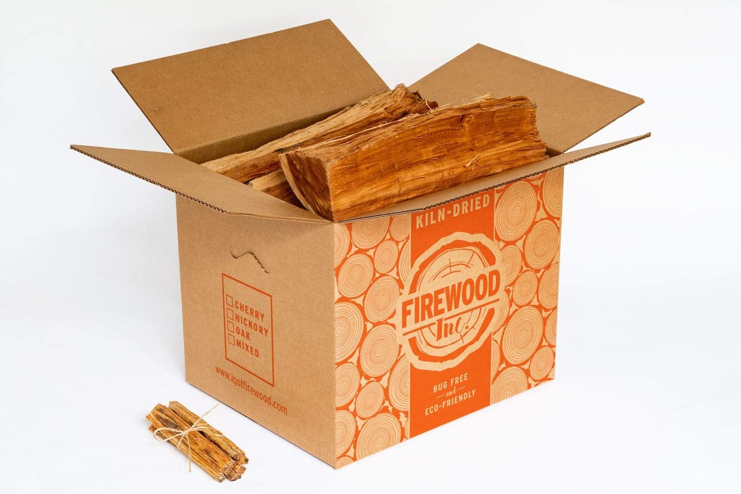 Premium Cherry Kiln-Dried Firewood 36-42 Lbs