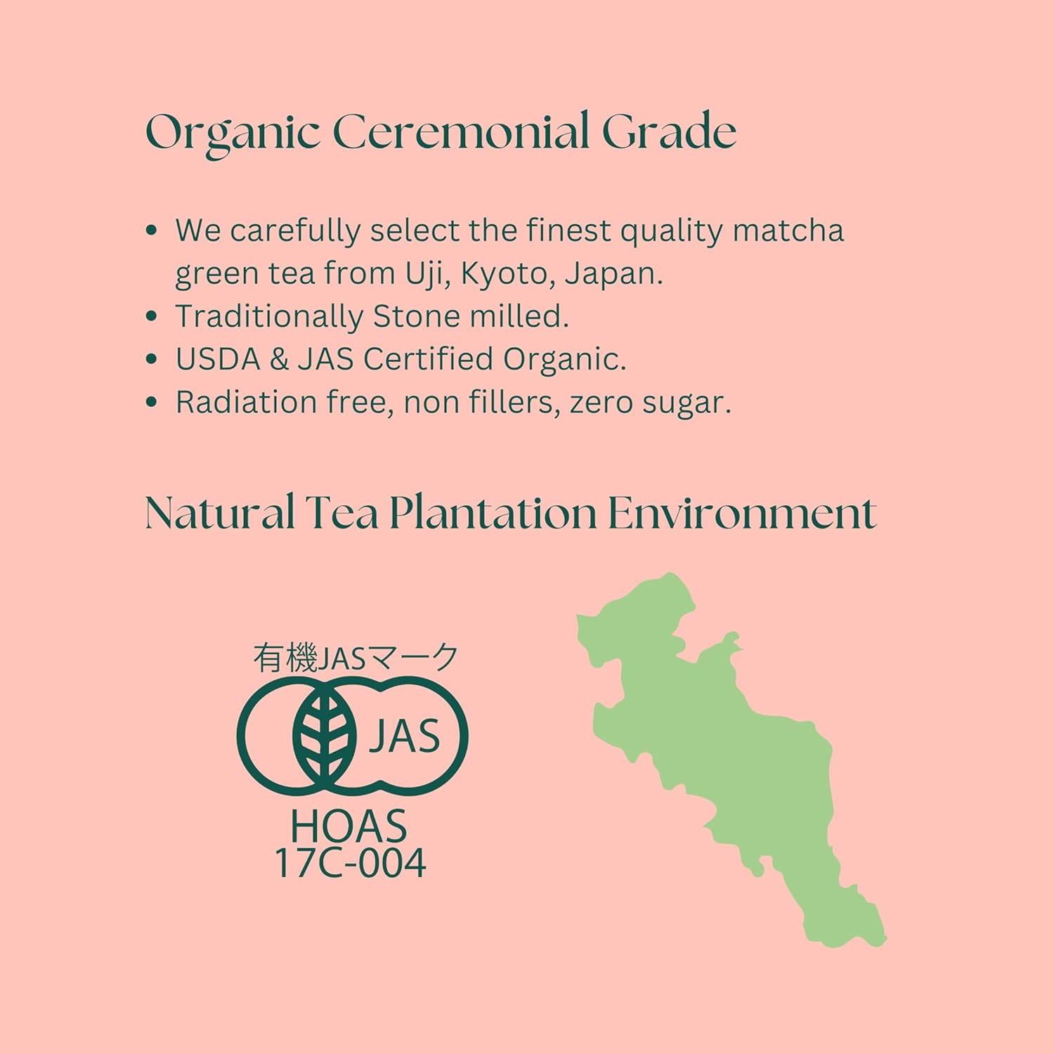 By Shantea Organic Ceremonial Grade Matcha Powder, 30g Tin Can, Antioxidant-Rich, Sourced from Uji, Japan, traditionally stone-milled