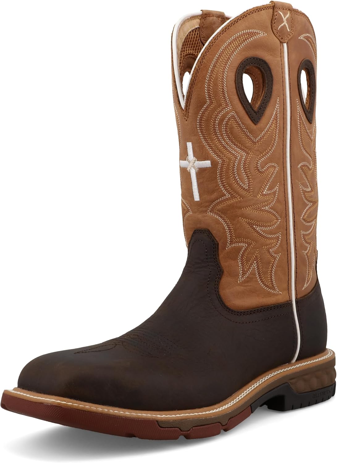 Twisted X Men’s 12” Pull On Alloy Toe Western Work Boot