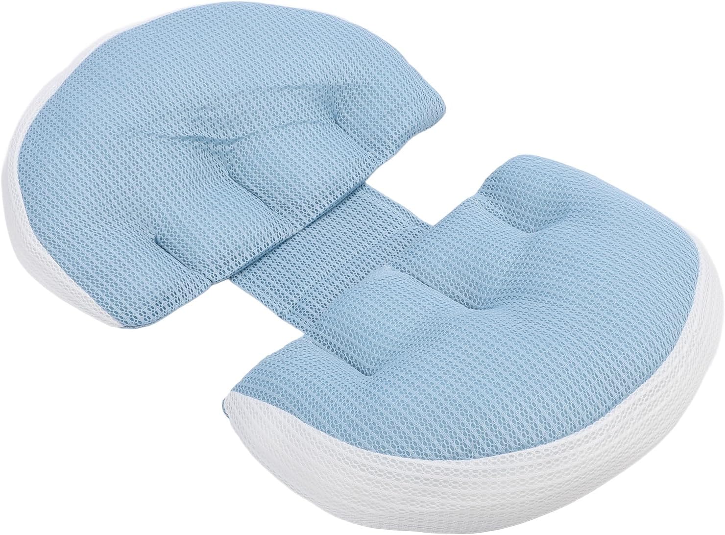 Semme Pregnancy Pillow U Shaped Maternity Pillow for Side Sleepers Removable Washable Cover Comfort Support for Expectant Mothers