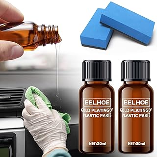 4 Pcs Plastic Parts Refurbish Agent Set, Car Plastic Parts Refurbish Agent Car Plastic Restorer, Car Trim Restorer Trim Restorer Automotive, Car Cleaner Automotive Interior Plastic Part Retreading