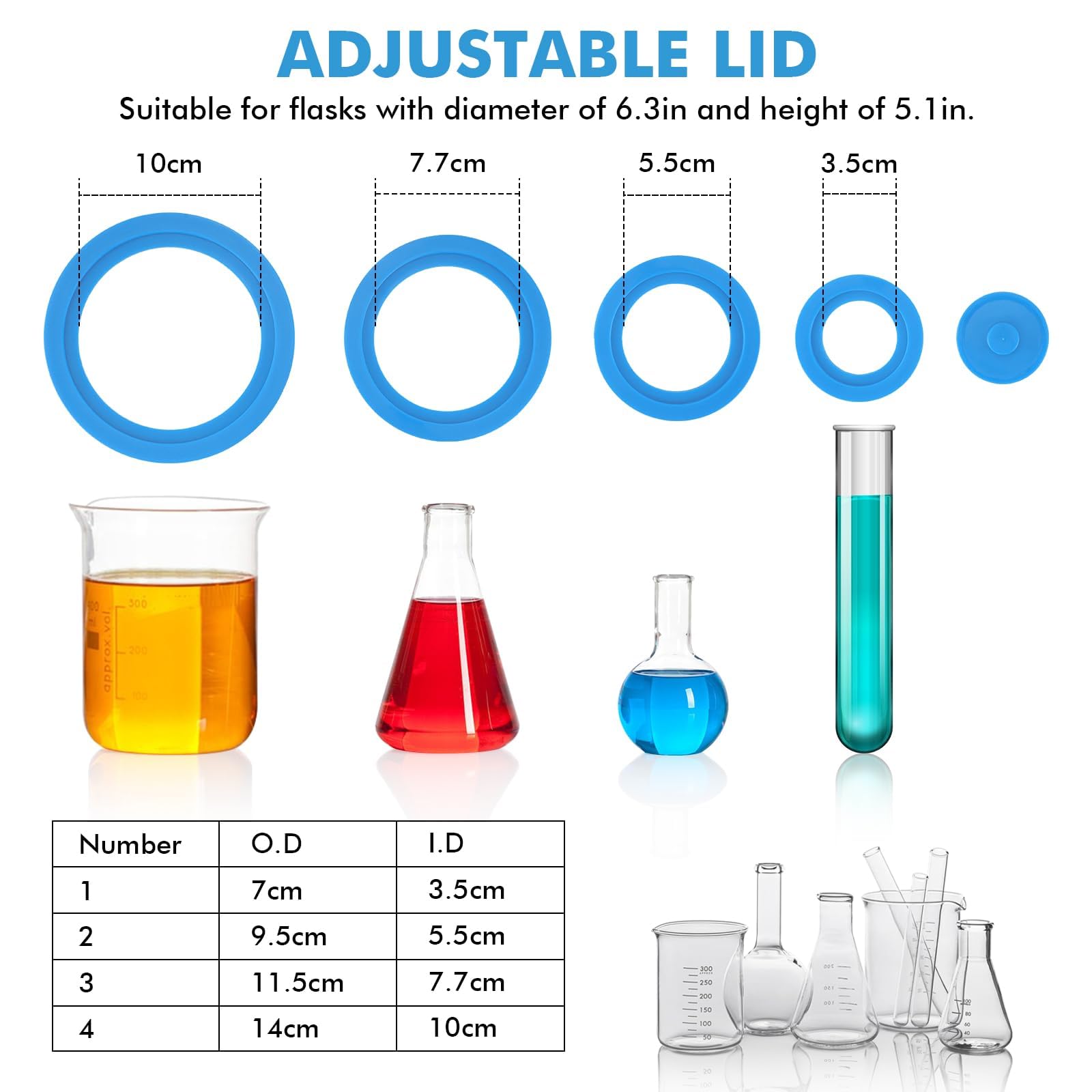 Calentador digital de baño de agua con temporizador y control de temperatura, forro de acero inoxidable y cubierta protectora, 3 L para uso en laboratorio, función anticombustión en seco