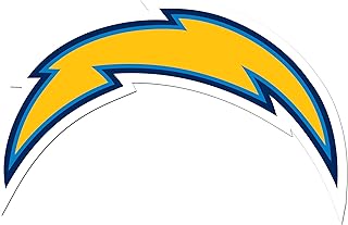 NFL Siskiyou Sports Fan Shop Los Angeles Chargers Auto Decal 8 inch shee...