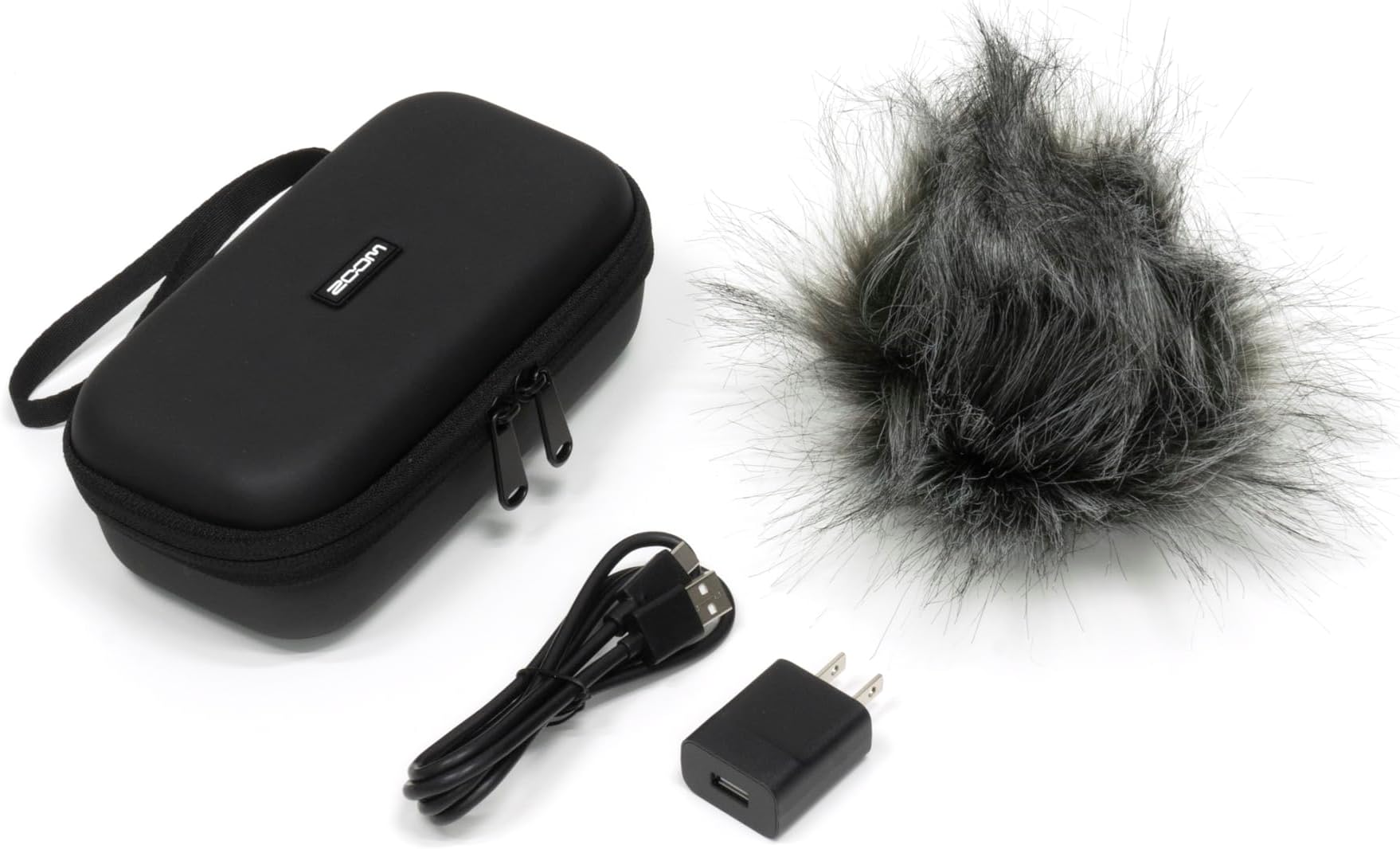 APH-4e Accessory Pack for the H4essential with Hairy Windscreen, Padded Shell Case, AC Adapter, & USB-C Cable