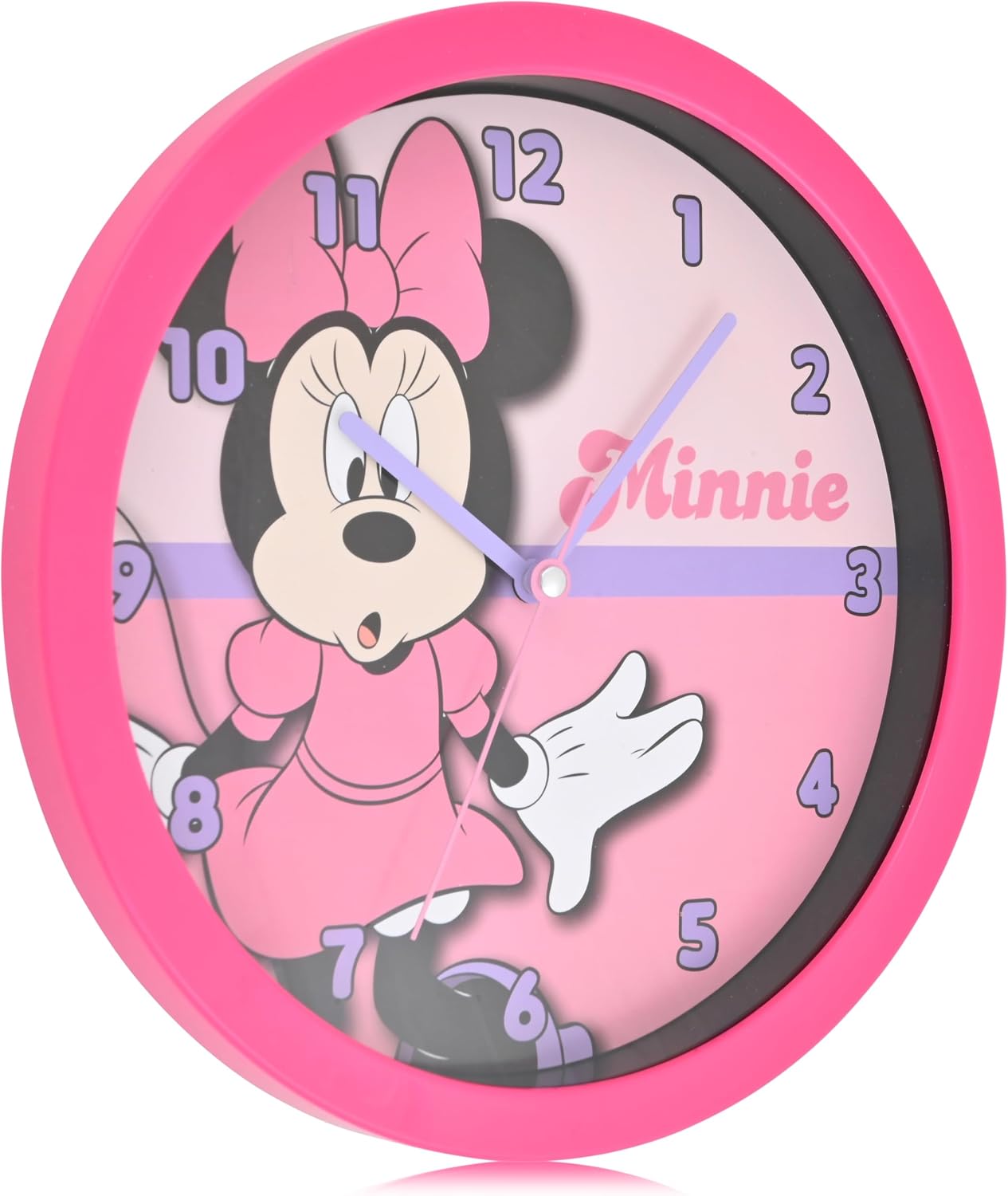 Mini Animated Clock Amazon.com: Accutime Minnie Mouse Kids Wall Clock - 12-inch Analog ...