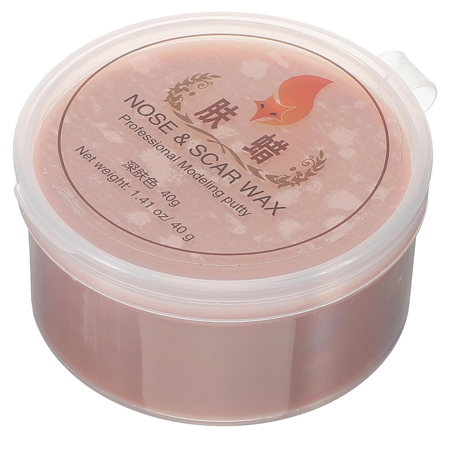 minkissy 40g Fake Scar Wax Makeup for Special Effects Realistic Wound Wax for Halloween Parties Festivals and Cosplay for Creative Body Art