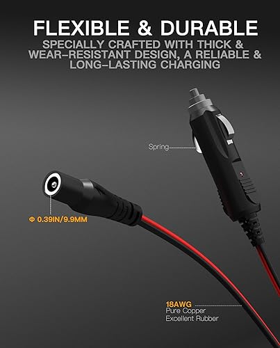 Miniatura 5 de Cargador de coche de 56 W, 14 V, 4 A CC, adaptador de corriente compatible con NOCO GB70 GB150 GB250+ GB251+ GB500 GB500+ NOCO Boost UltraSafe