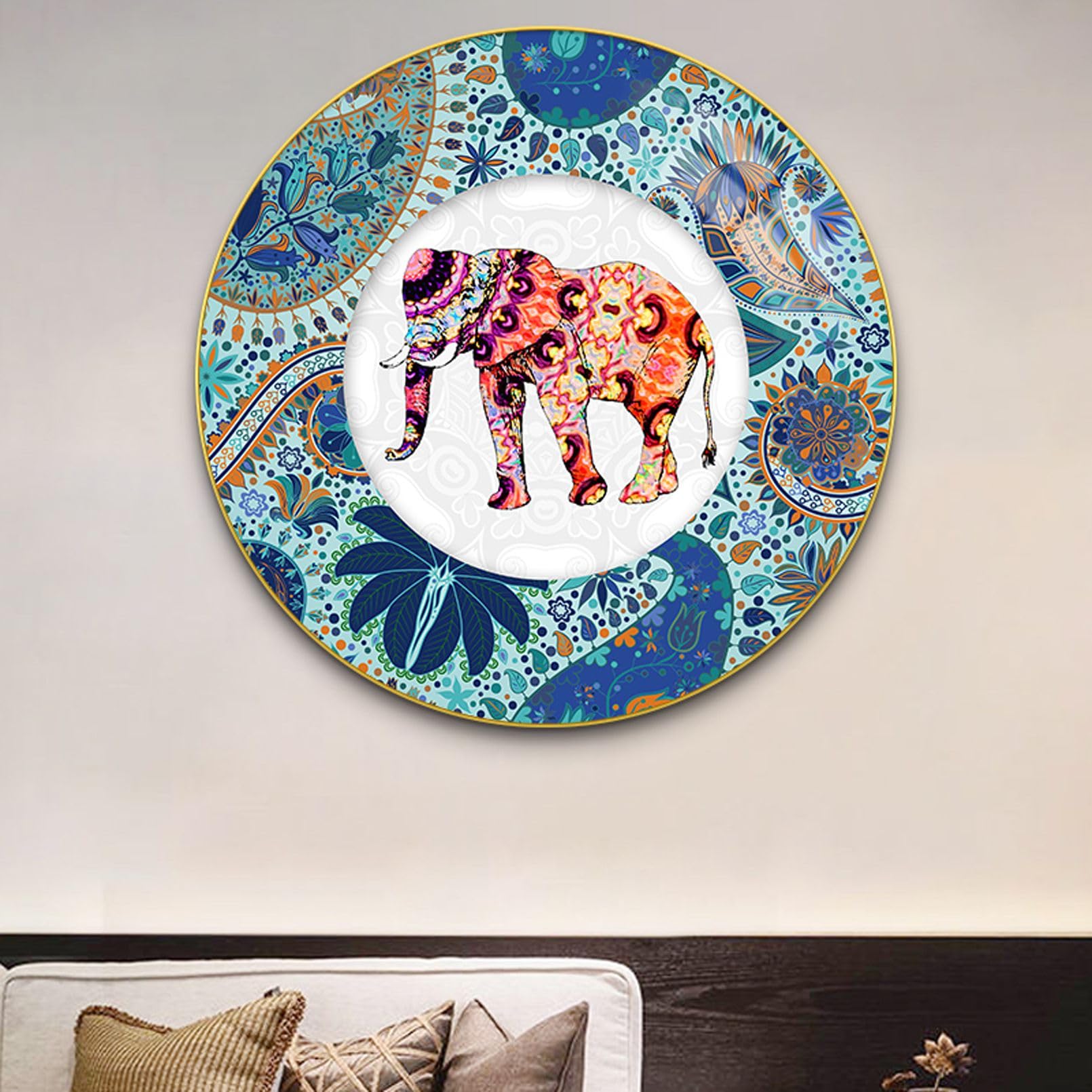 Amazon.co.jp: AETVRNI タイゾウ装飾絵画 40cm、東南アジアの壁