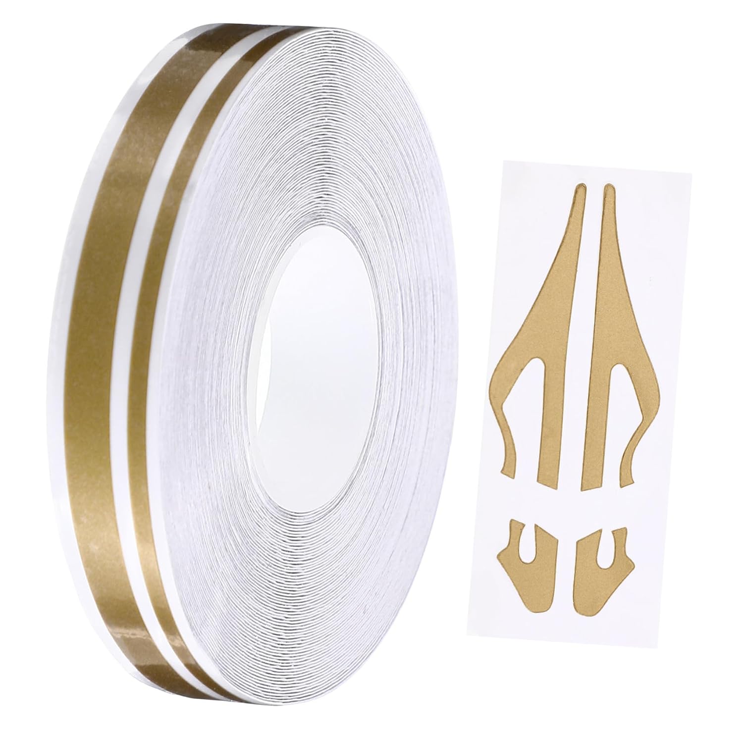 BESTYASH Car Body Side Stripes Decal Pinstripe Tape for Vehicles Automotive Adhesive Fit for Cars Trucks Rvs and Boats