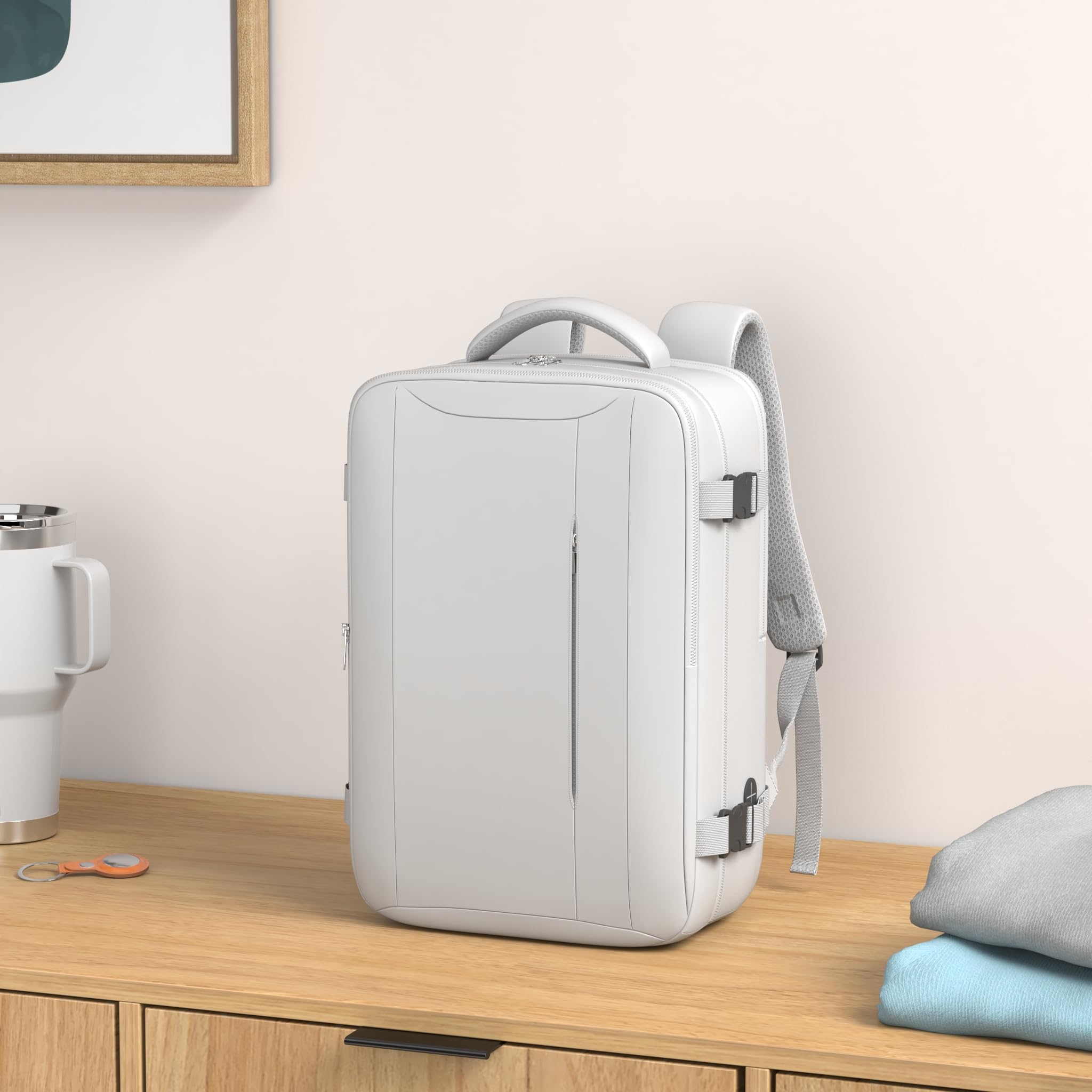 Zaino per Ryanair 40x20x25 Zaino da Viaggio Aereo Bagaglio a Mano Borsa da Cabina Borse Valigia Zaini Casual Unisex per Wizz Air EasyJet Laptop Daypack