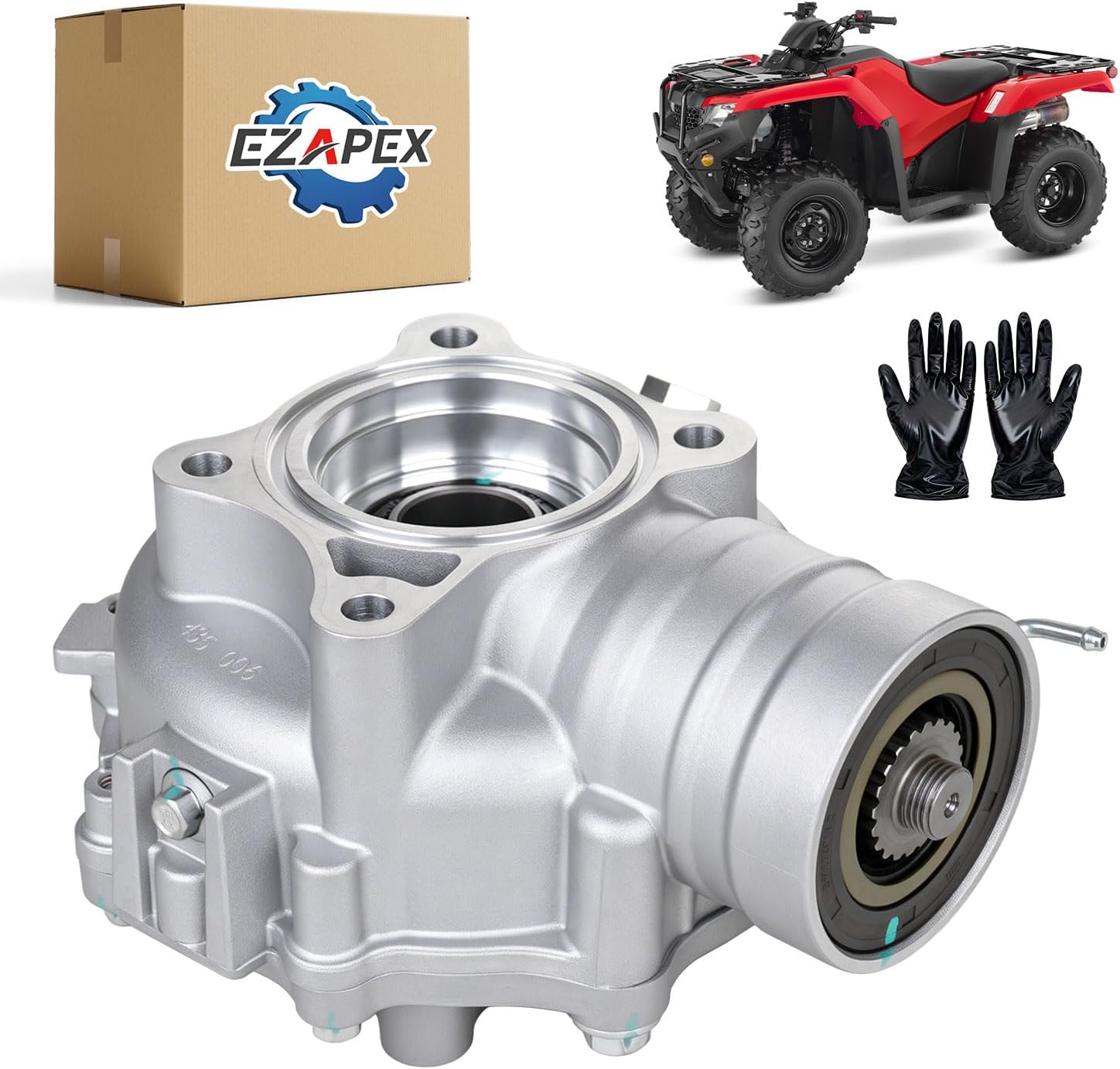 41300-HR3-A20 41300HR3A20 Upgraded Rear Final Drive Differential Compatible with Honda TRX420 TRX500 2014-2016