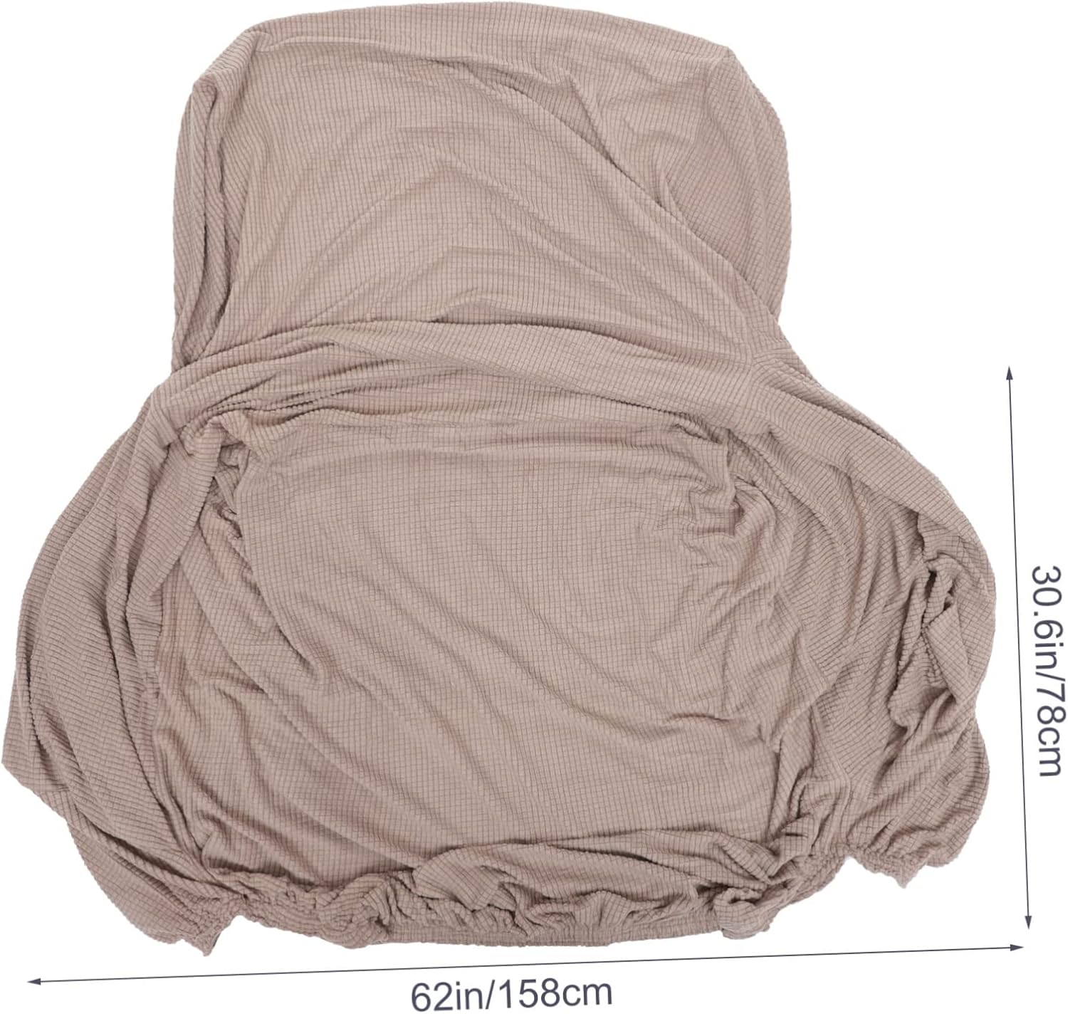 Polar Fleece Recliner Slipcover Sofa Cover Seat Cushion Chaise Lounge Cover Couch Protector Hotel