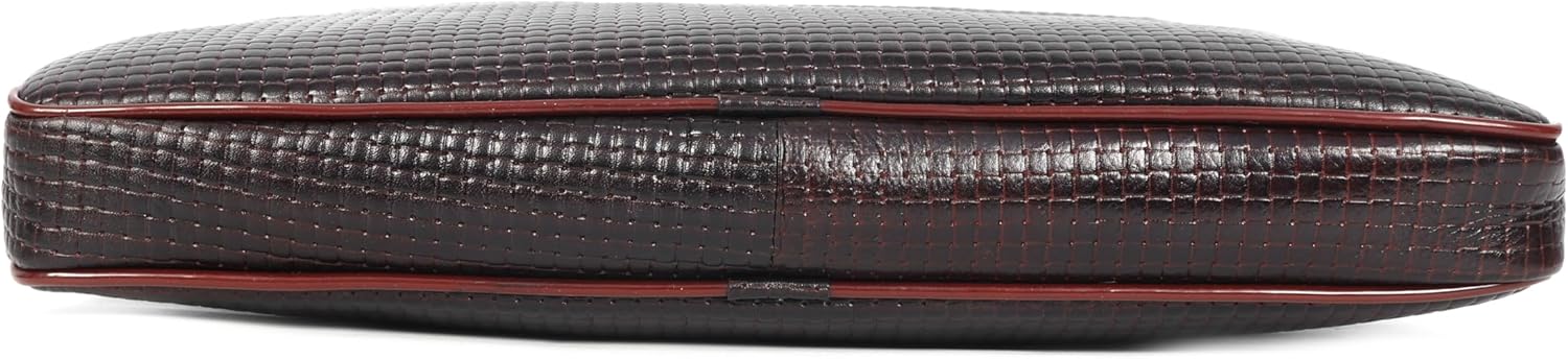 16 inch Laptop Bag for Men, Vintage Leather Shoulder Office Crossbody Bag With Adjustable Straps Metal Grip (50 Inch) - Image 9