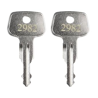 2982 X-Cargo Roof Rack Key, XCargo Luggage Roof Key