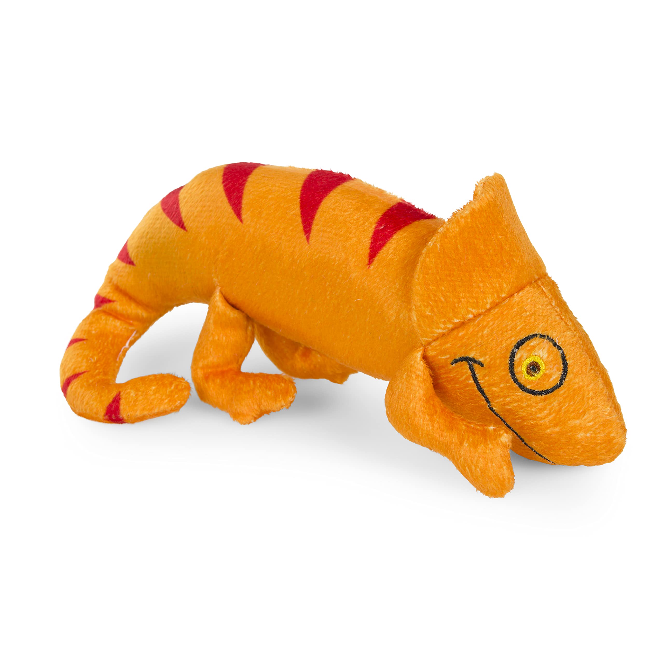 Petface Planet Plush Curtis the Chameleon Eco Friendly Cat Toy with Catnip