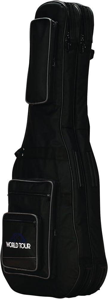 Amazon.com: World Tour Pro Double Bass Guitar Gig Bag : Musical
