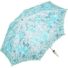 UV Blocking Sun Umbrella Vintage Lace Embroidery Parasol for Wedding Party Photo Shoots