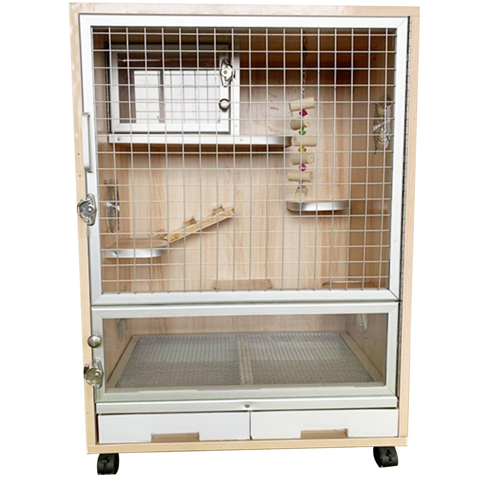Amazon | チンチラ ケージ 小動物 ケージ チンチラ ハウス 小動物飼育  