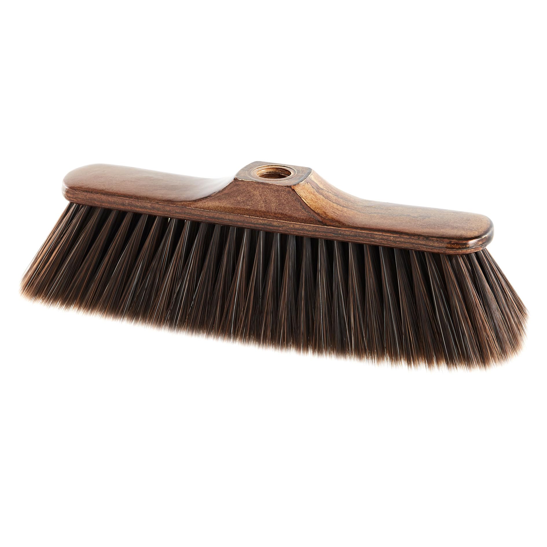 MAYA Scopa NATURE Legno Verniciato Fibre Extra Morbide per Pavimenti Delicati