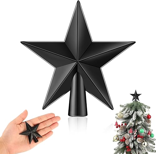 Miniatura 8 de Hanaive Decoración para árbol de Navidad, mini estrella pequeña para árbol de Navidad, adornos de estrella decorativa para el hogar, fiesta de Plata
