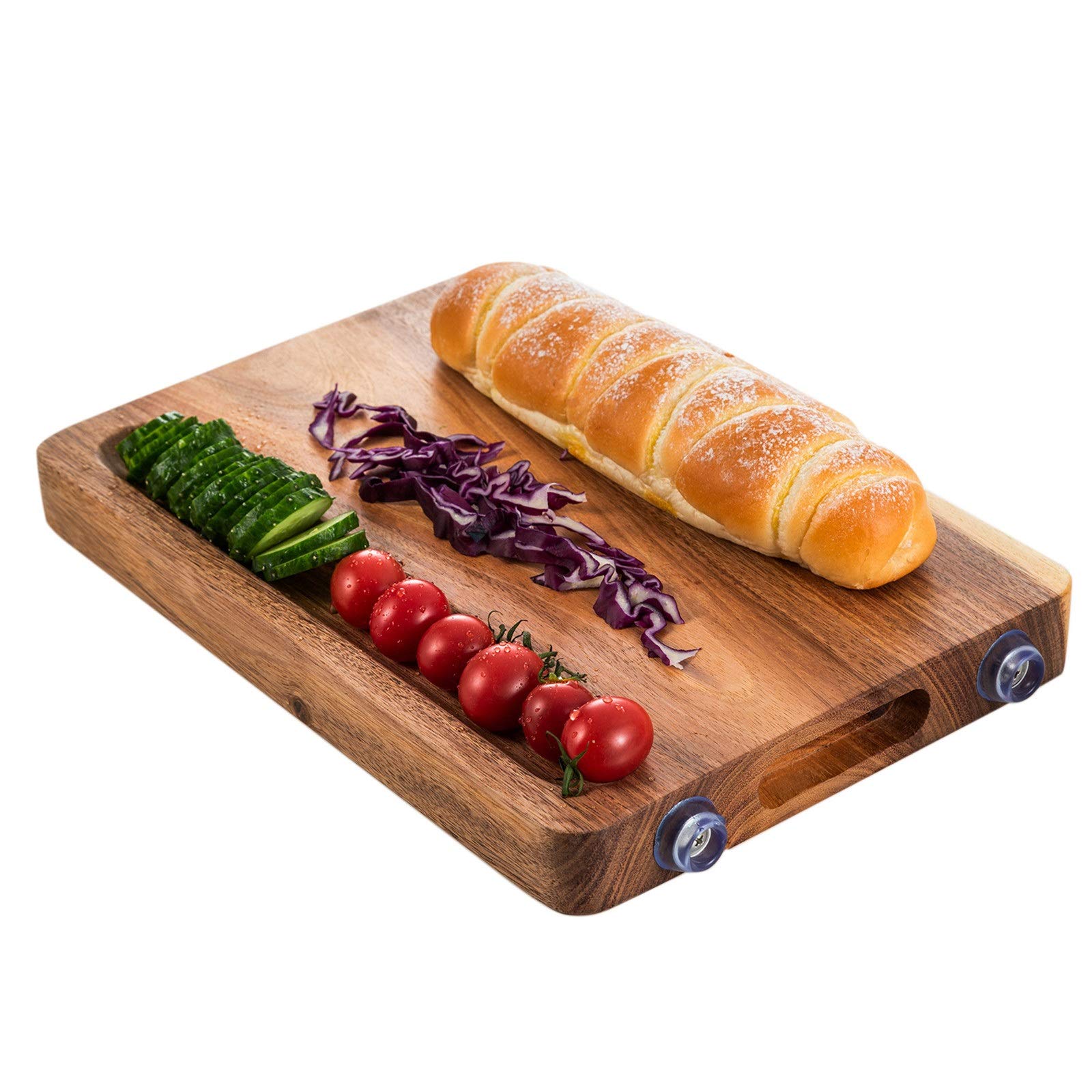 Desek do krojenia Drewniana deska do krojenia Drewniana taca Drewno akacjowe Kwadratowa deska wiertnicza Restauracja Kuchnia Wielofunkcyjna Drewniana taca