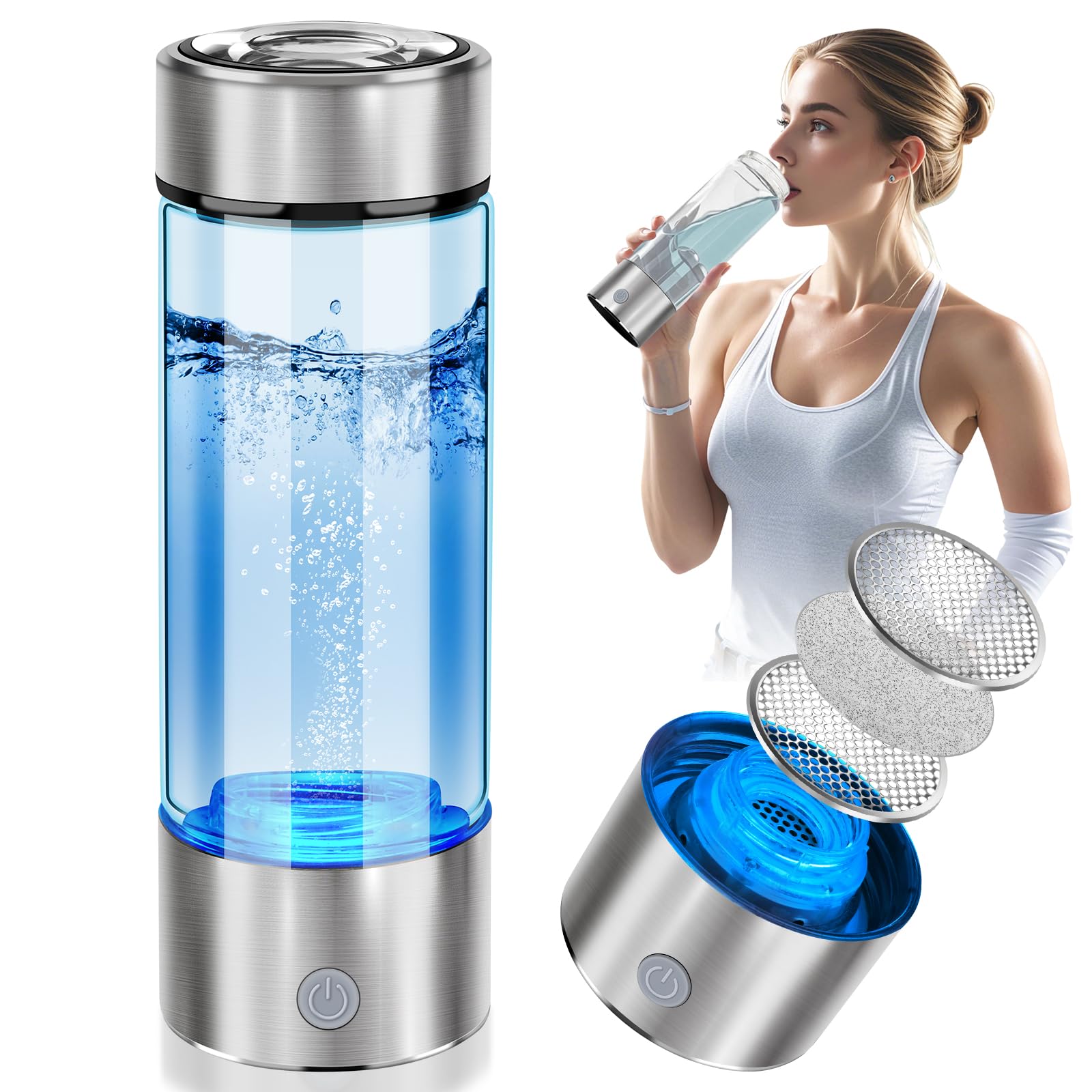 Amazon.com: 2025 New Hydrogen Water Bottle, Hydrogen Water
