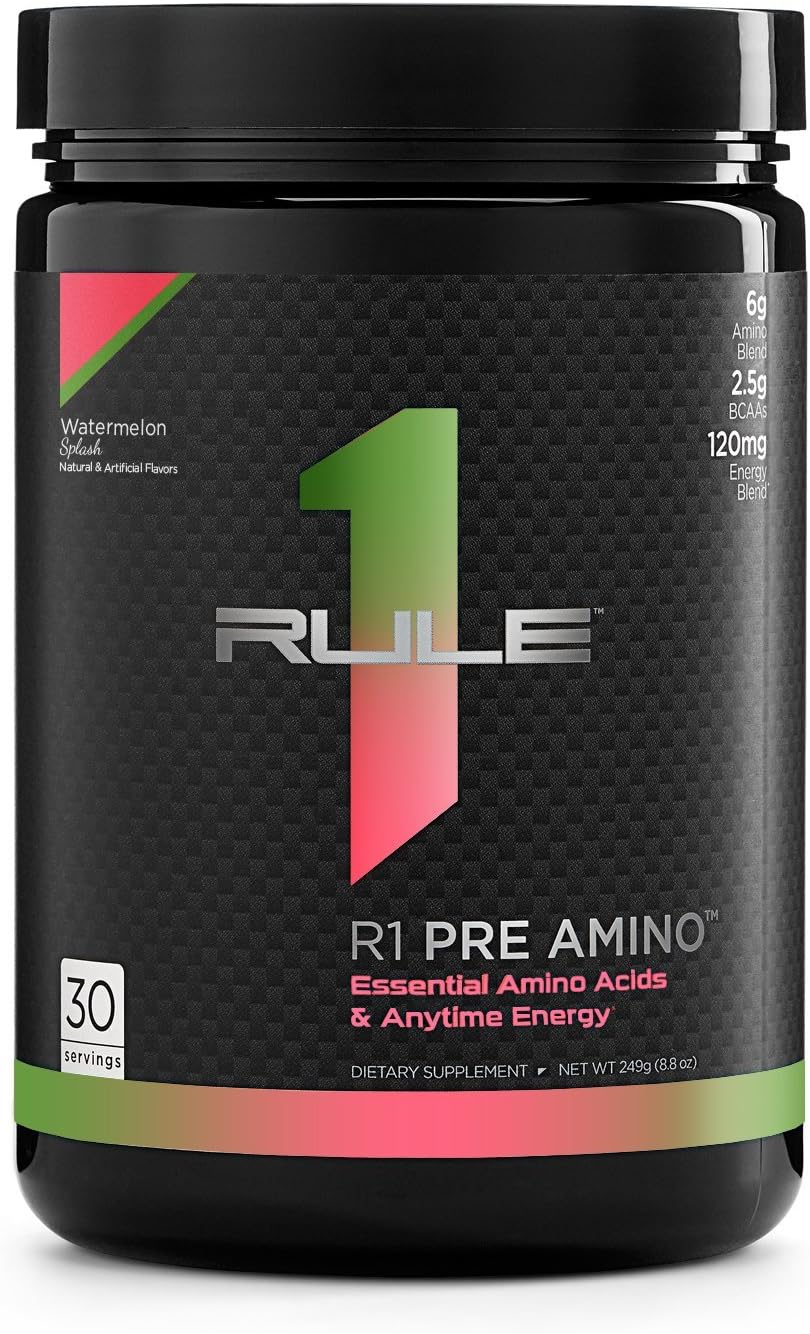 Rule1 R1 PRE AMINO 30 SERV WATERMELON SPLASH : 00445
