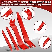 Vista 7 de Keze - Kit de 7 piezas de herramientas de extracción de molduras para automóvil, para paneles de tablero, clips de puerta y tapicería